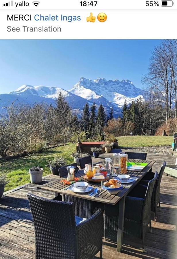 Chalet Ingas Troistorrents ภายนอก รูปภาพ